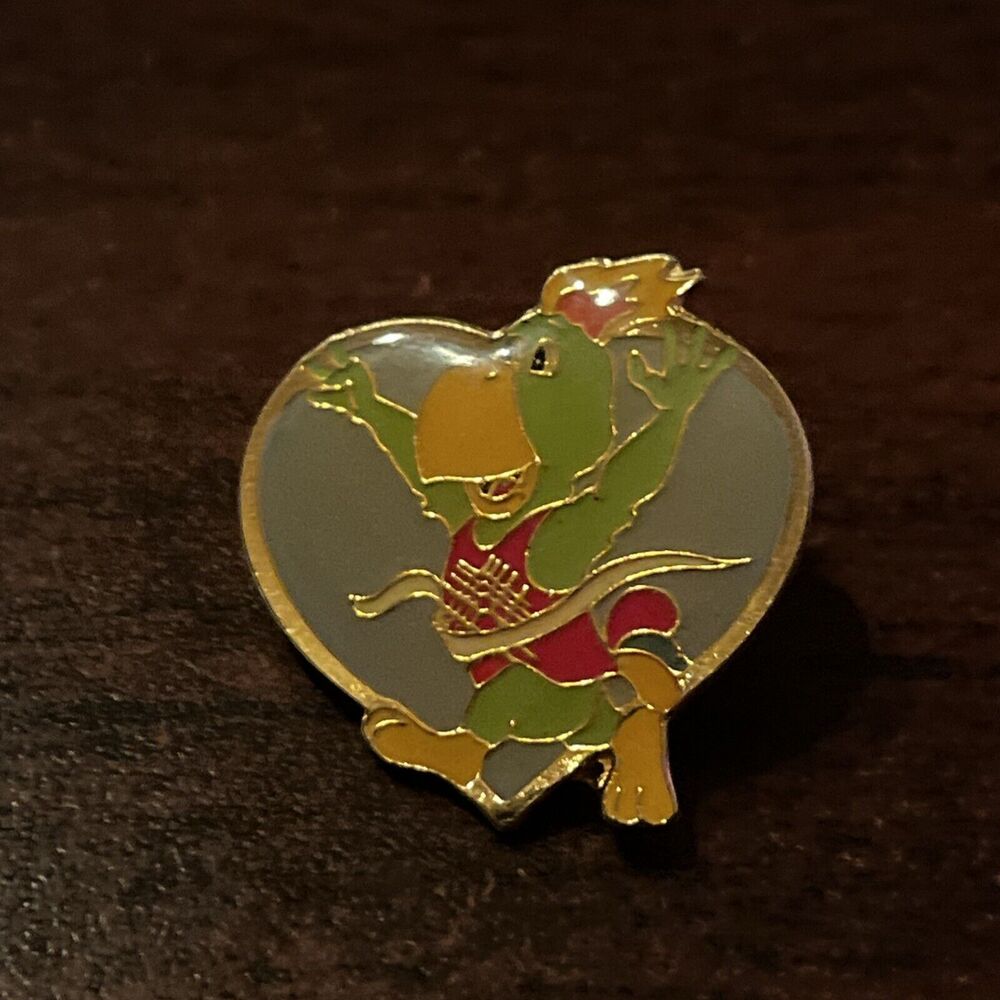 1987 Tenth Pan American Games Marsh Amigo Lapel Hat Pin